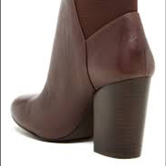 BCBG Cognac Booties - Picture 2 of 14